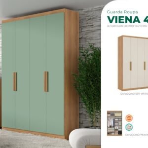 Guarda Roupa Viena 4 Portas